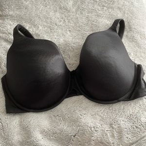Cacique 46DDD Black Lightly Lined Full Coverage Bra
